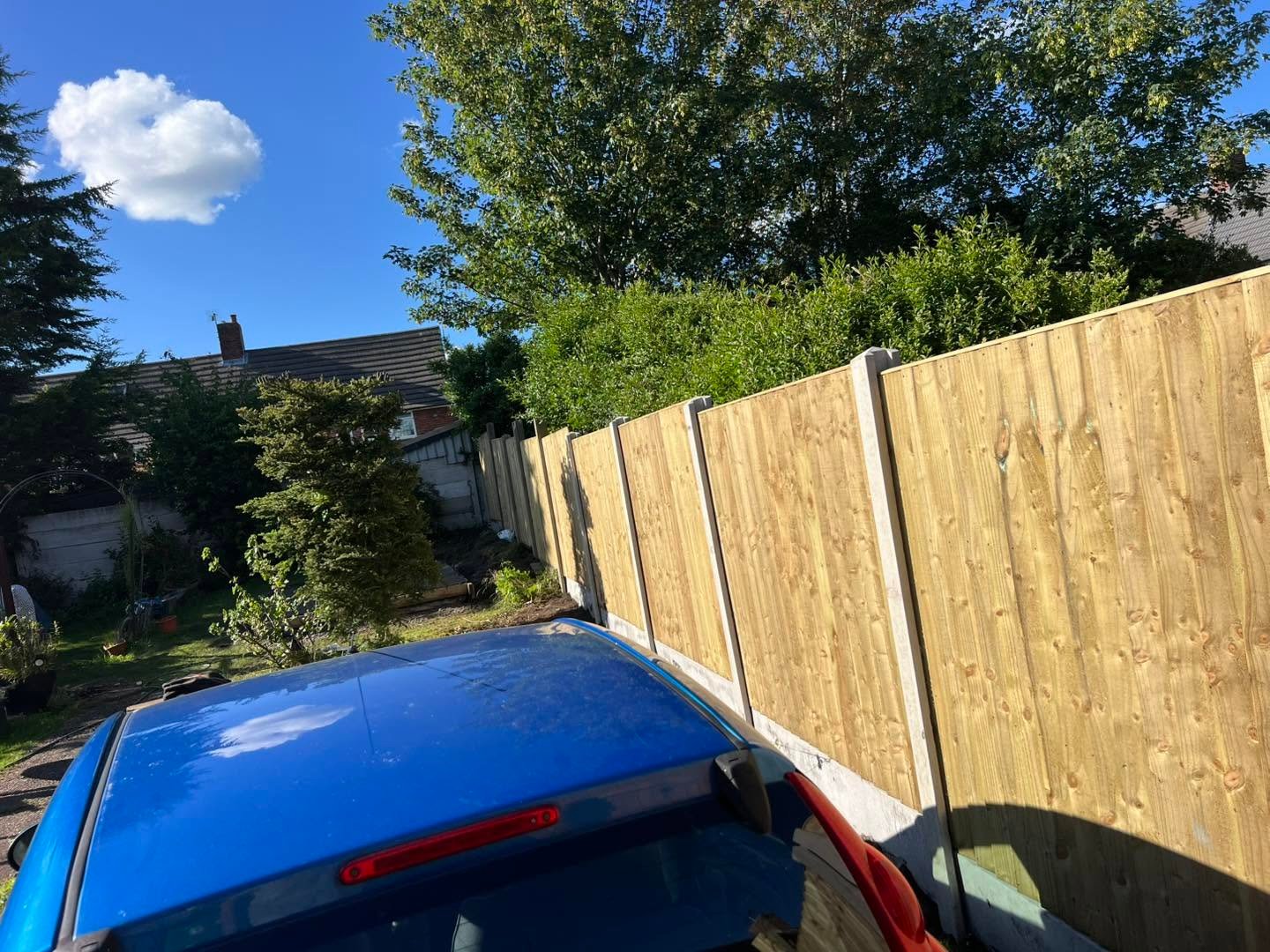Precision Brick Wall & Turf Installation